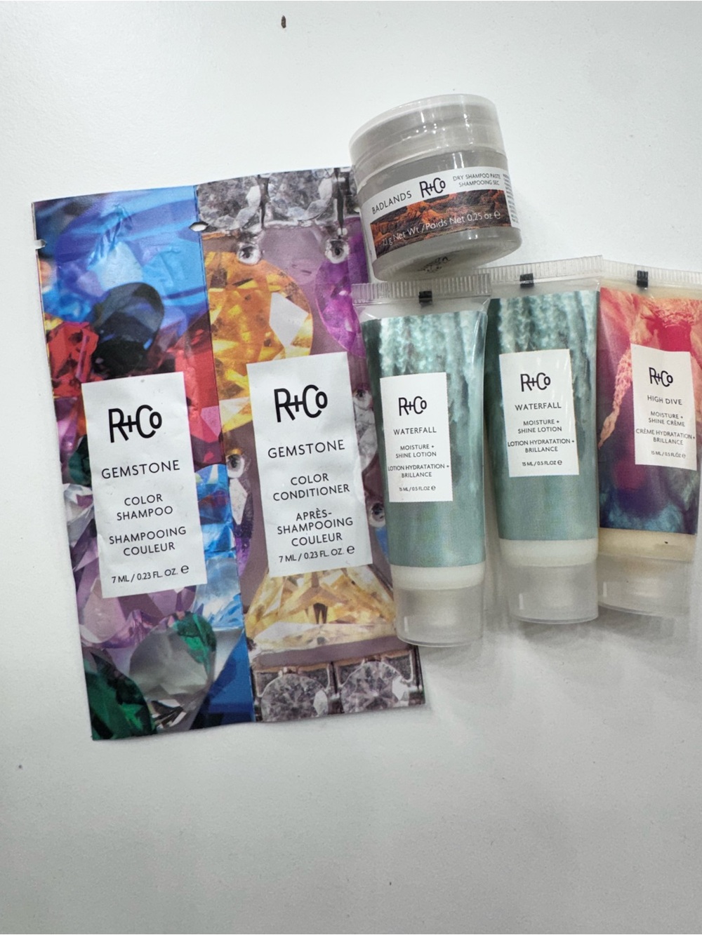 R+Co Haircare Travel Size:Sample Size